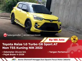 [ GARANSI 1TH ] Toyota Raize 1.0 Turbo GR Sport AT Kuning 2022/2023