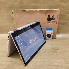 Laptop Gaming Hp Pavilion Convertible Core i5 Gen 7 Ram 16GB Dual VGA