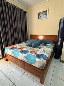 DIPAN JATI + KASUR DAN SOFA