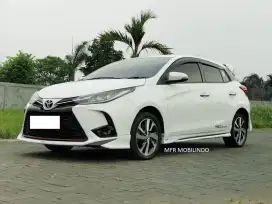 TDP 0 - Toyota Yaris S TRD AT 2021 Putih Istimewa