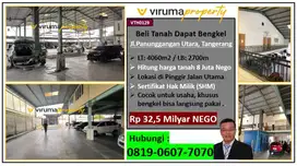 VTH0129 - Hitung Harga Tanah!  Ex-Bengkel, Panunggangan, Tangerang