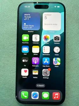 Iphone 15 Pro Ex Digiplus Blue Titanium 128GB FISIK 99% BH 90% | LIMIT
