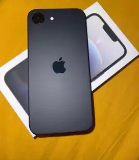 Super mulus BH 100% iphone 16e 128gb black resmi ibox