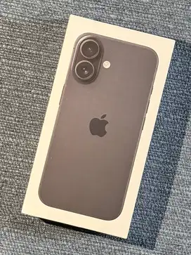 iPhone 16 Black 128GB – Masih Segel! Ori iBox! Harga Teman