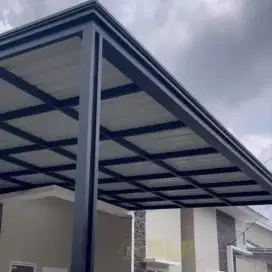 Kanopi atap UPVC carport garasi