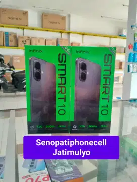 Infinix Smart 10 Ram 4+4/64  GB Terbaru!! Harga Grosir!!