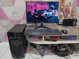PC GAMING DESIGN + LCD + RAM 8 GB + VGA 1 GB + HD 500 GB + GAMES APP