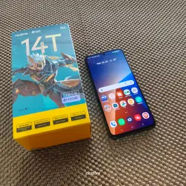realme 14T 5G 8/128 bekas masih garansi resmi panjang