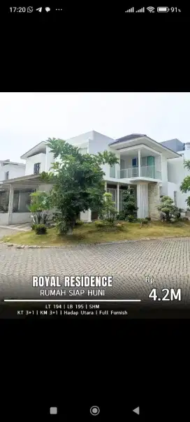 Dijual rumah siap huni di surabaya barat