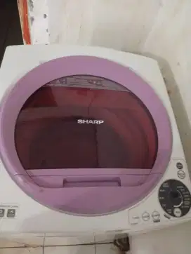Mesin Cuci Sharp tipe ES - M805P WR second 1 tabung.
