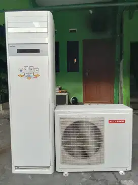 Ac Standing Floor Polytron 3 PK R 410 second + Free Sejabotabek