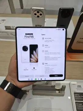 Promo spesial Oppo Find N5 bunga 0% dan 2x bebas cicilan