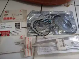 Jual aja lampu LED beat, aksesoris knalpot beat, buku panduan all in.