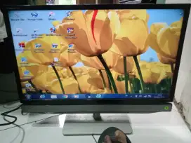 Jual monitor Toshiba 24 bisa tv dan pc normal