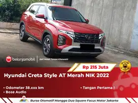 [ GARANSI 1TH ] Hyundai Creta Style AT Merah NIK 2022/2023