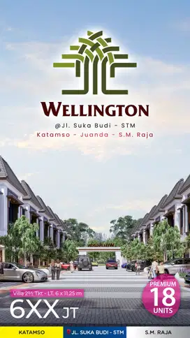 Komplek wellington jalan suka budi katamso