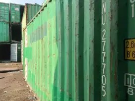Container 20feet kondisi 60-70%