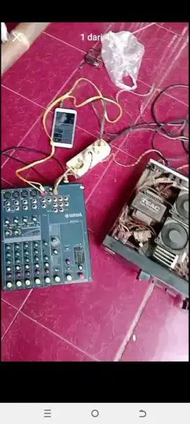 JUAL LBH MURH 1 SET LNGKP SOUND SISTEM KONDISI MSH BGS GAK ADA MINUS
