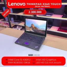 LENOVO THINKPAD X240 Intel core i5-4300U HD 12.5 RAM 8GB SSD 128GB