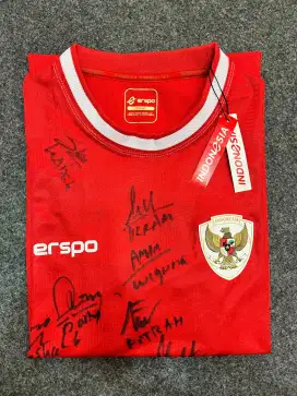 Jersey Timnas Indonesia TTD Original