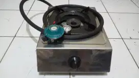Kompor gas Rinnai 1 tungku + selang regulator