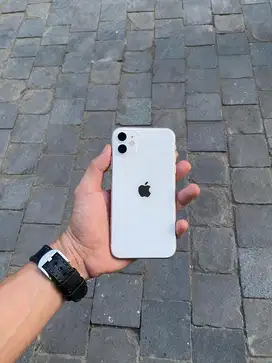 iPhone 11 128gb white , ex ibox , bh 95% , fullset Original