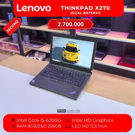 LENOVO THINKPAD X270 Intel core i5-6200U HD 12.5 inch