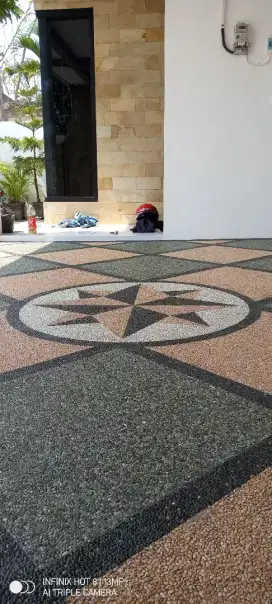 Batu alam Carport