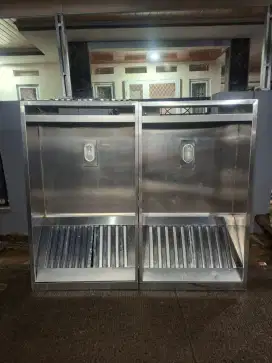 Hood Model Sambung
Include Lampu
Filter Stainless Uk 210x180x40
