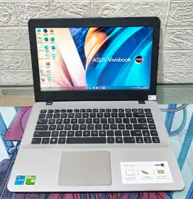 LAPTOP ASUS A422UR CORE i5 NVIDIA RAM 8GB SSD 128GB ++ HDD 500GB