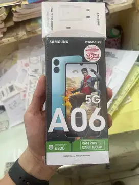 samsung A06 5G ram6/128gb new garansi resmi sein ready