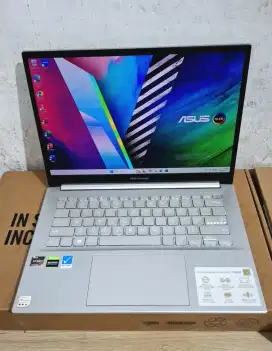 Laptop Gaming Slim Asus Vivobook pro  Ryzen 7 RTX 3050 Ram 8 SSD 512