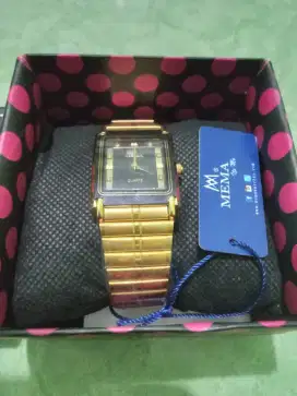 Jam Tangan Mema gold