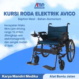 Kursi Roda AVICO SAPPHIRE / Kursi Roda Elektrik Alumunium