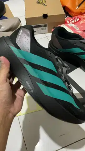 Sepatu Adidas Adizero Evo SL M Core Black Pure Teal