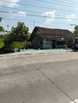 Tanah sawah produktif tepi jalan provinsi, sawangan, magelang
