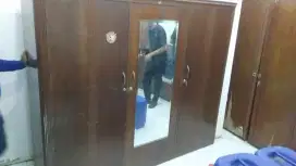 Almari jati 3 pintu