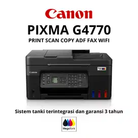 CANON PIXMA G4770 Print Scan Copy ADF Fax WiFi Garansi Resmi 3 Tahun