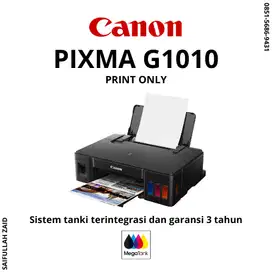 CANON PIXMA G1010 Printer Serba Bisa Garansi Resmi 3 Tahun Promo