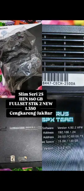 PS 3 SLIM SERI 25