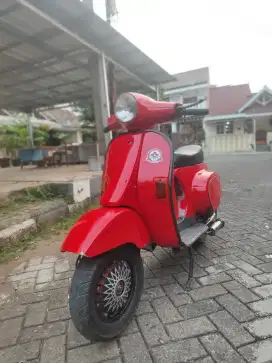Di jual vespa corsa mesin pts 100