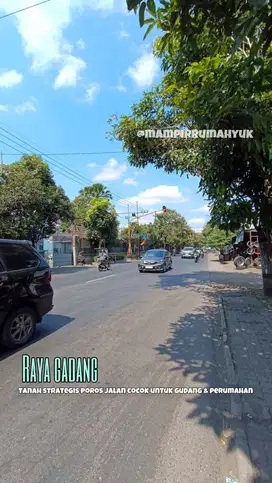 Tanah strategis di poros jalan raya gadang sukun Malang