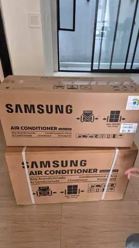 SAMSUNG AC 0.5 PK atau 1/2 PK Masih Segel Baru Tipe AR05BGHQASIN New