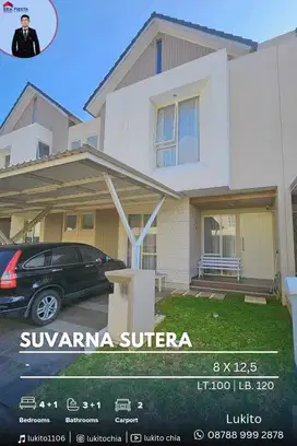 Dijual Cepat Rumah Baru Cantik Siap Huni di Suvarna Sutera