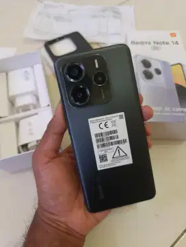 Redmi Note 14 5G 8/256 Fullset superr.. Tt ajukan