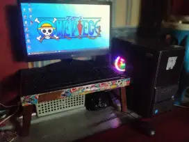 Komputer pc core i3 satu set siap pakai