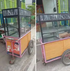 Di jual gerobak bekas jualan