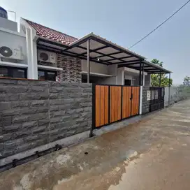 Rumah 1 Lantai Akses Hanya Motor Dijual Murah Dekat Toll Bambu Apus