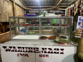 DI JUAL 3 ETALASE WARUNG DAN WARTEG