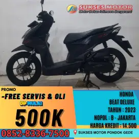 HONDA BEAT DELUXE TAHUN 2023 DP 500 RIBU